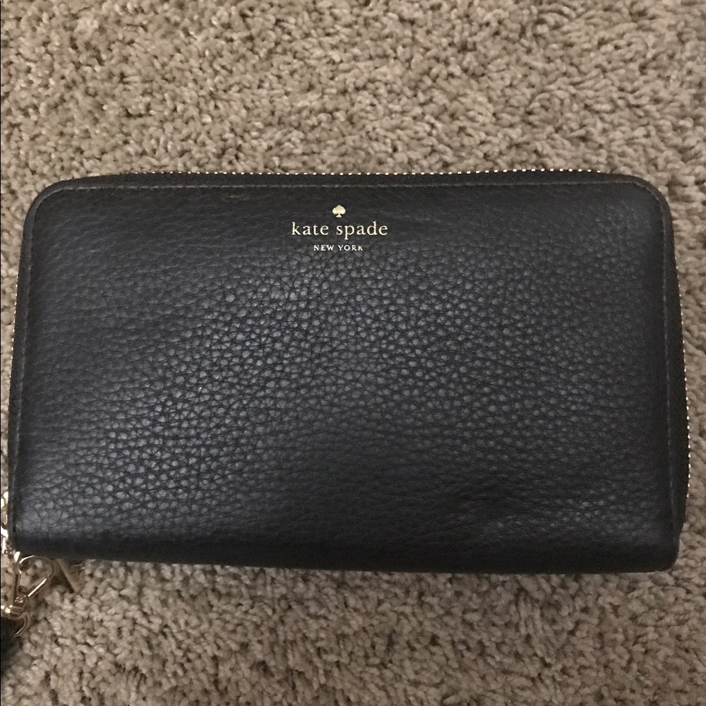 Kate Spade double zip wallet