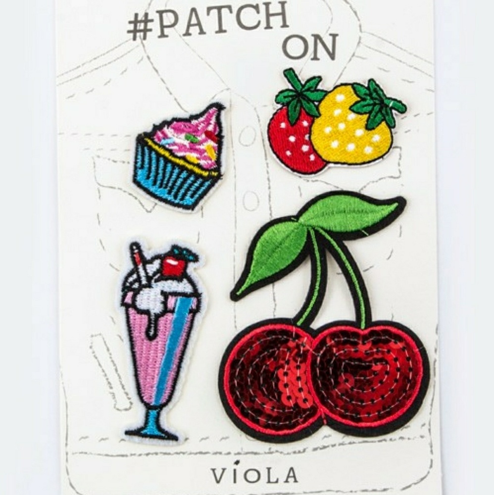 NEW💫Mixed Pack Iron On Embroidered Patches🍒