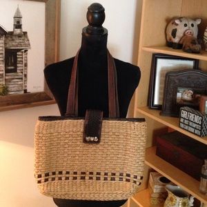 Brighton Wicker Handbag