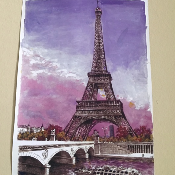 Anthropologie Accessories - MOVING SALE🎉 Paris painting