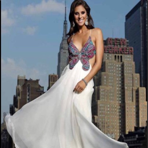 Terani Couture Dresses & Skirts - 🦋NWT Terani Couture Butterfly Prom Dress Size 0