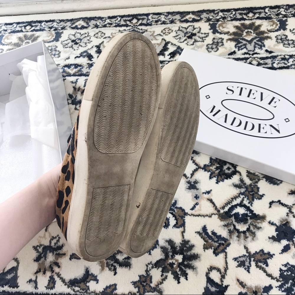 Steve Madden Womens Sneakers (leopard print) - Picture 5 of 6