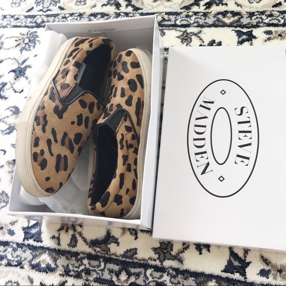 Steve Madden Womens Sneakers (leopard print) - Picture 2 of 6