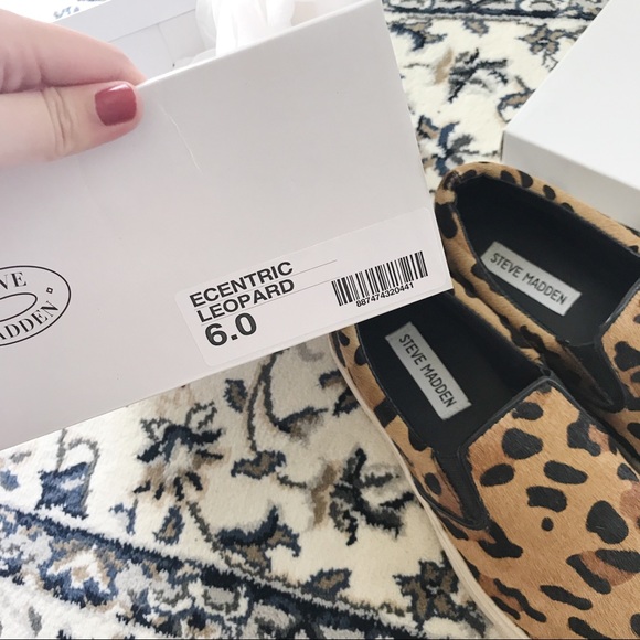 Steve Madden Womens Sneakers (leopard print) - Picture 3 of 6