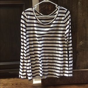 Long Sleeve Loft Printed Top