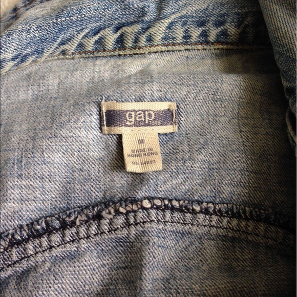 Studded jean jacket/vest - Picture 2 of 3