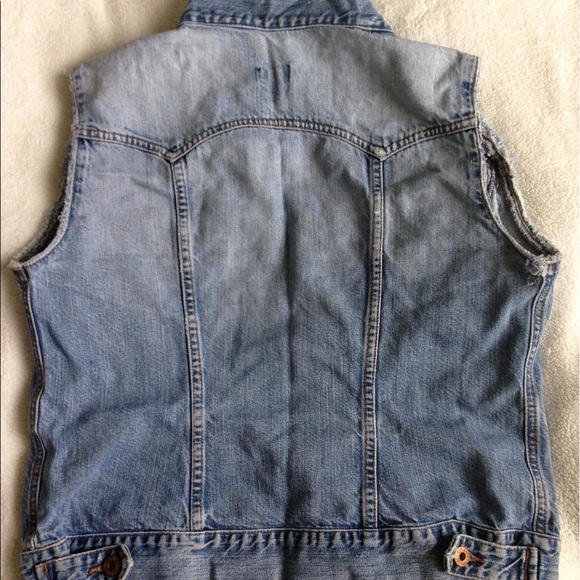 Studded jean jacket/vest - Picture 3 of 3