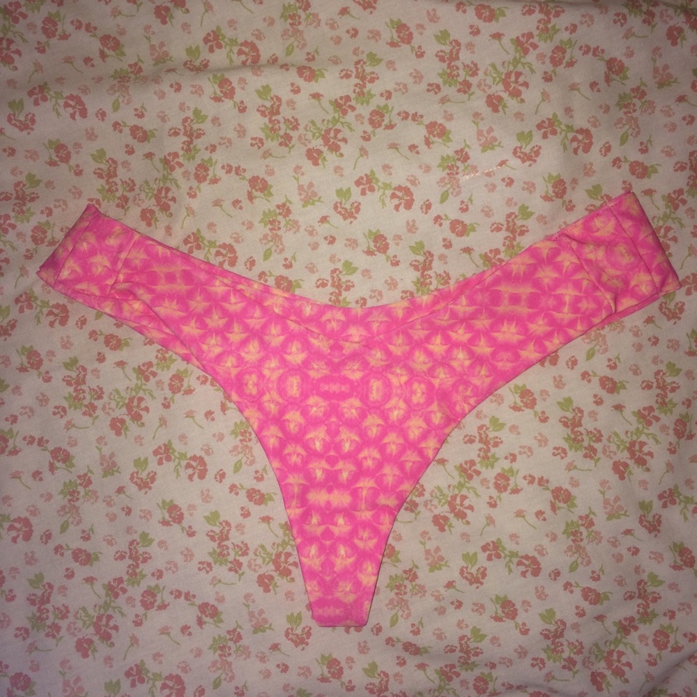 ‼️SOLD‼️Stone Fox Pink Pineapple Tucker bottoms