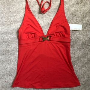 FIRM | NWT | MICHAEL KORS | HALTER SWIM TOP |