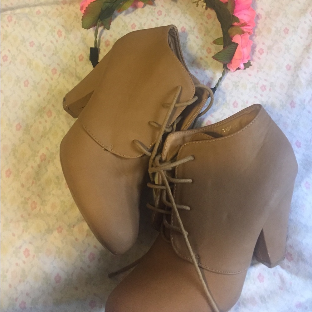 Brown TopModa Booties