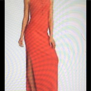 Athleta Orange maxi dress Athleta Orange maxi dress