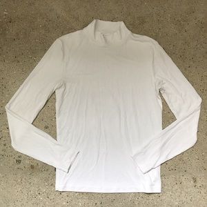 American Apparel Size medium white turtleneck