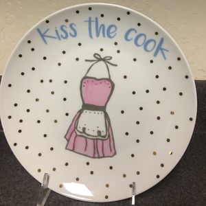 Prima design "kiss the cook" plate dish tray