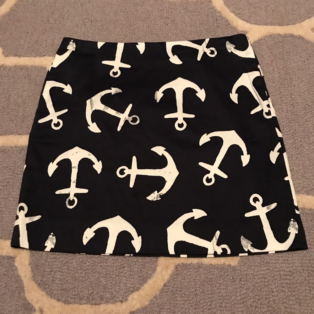 J.Crew Anchor Mini Skirt, sz 0