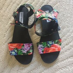 Steve Madden ankle wrap sandals