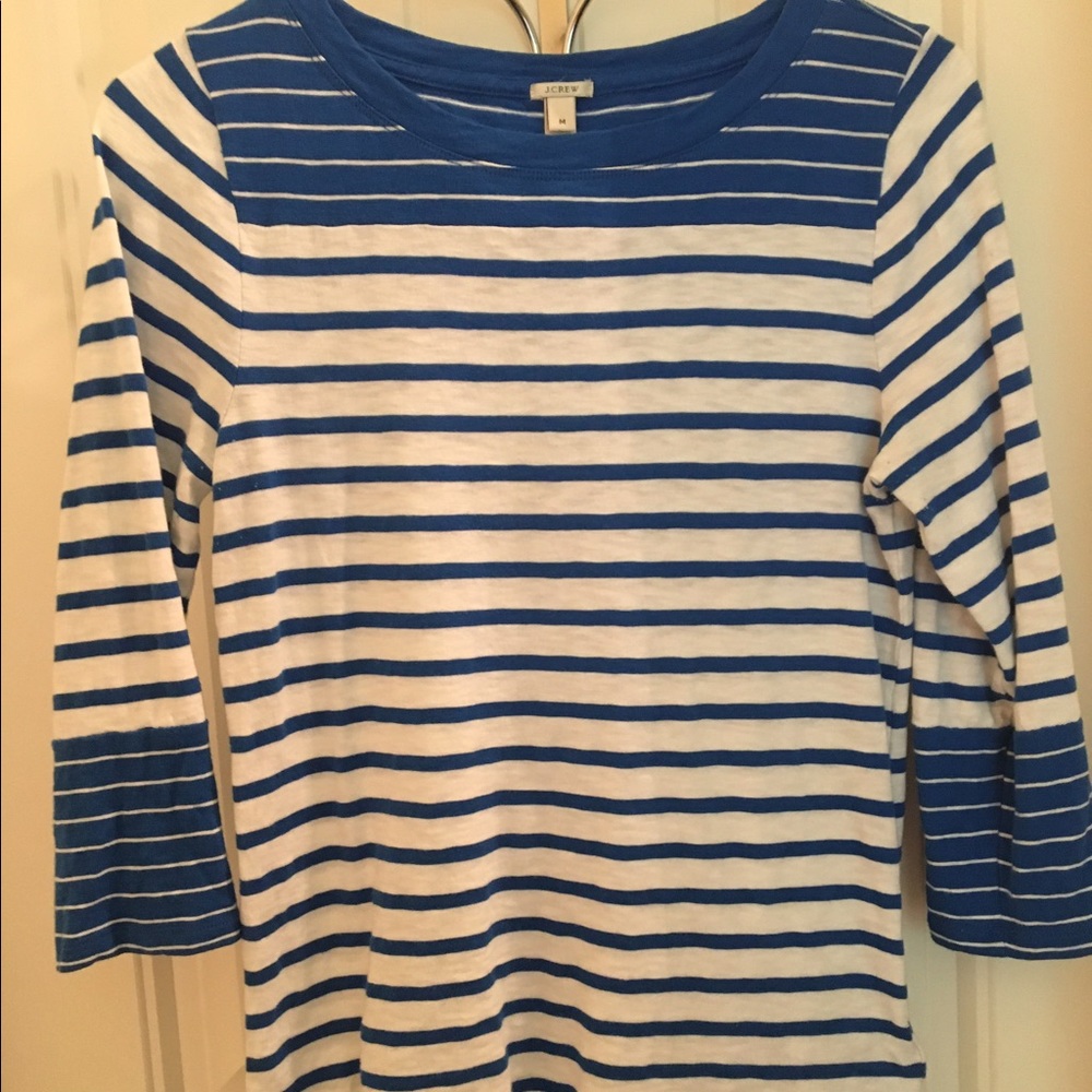 J crew striped tee