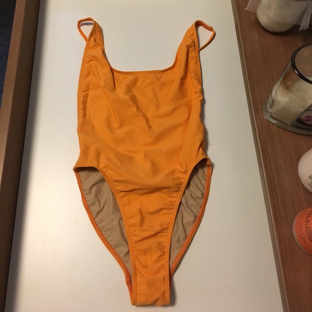 American Apparel Mango One Piece Swimsuit