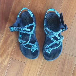 blue chaco