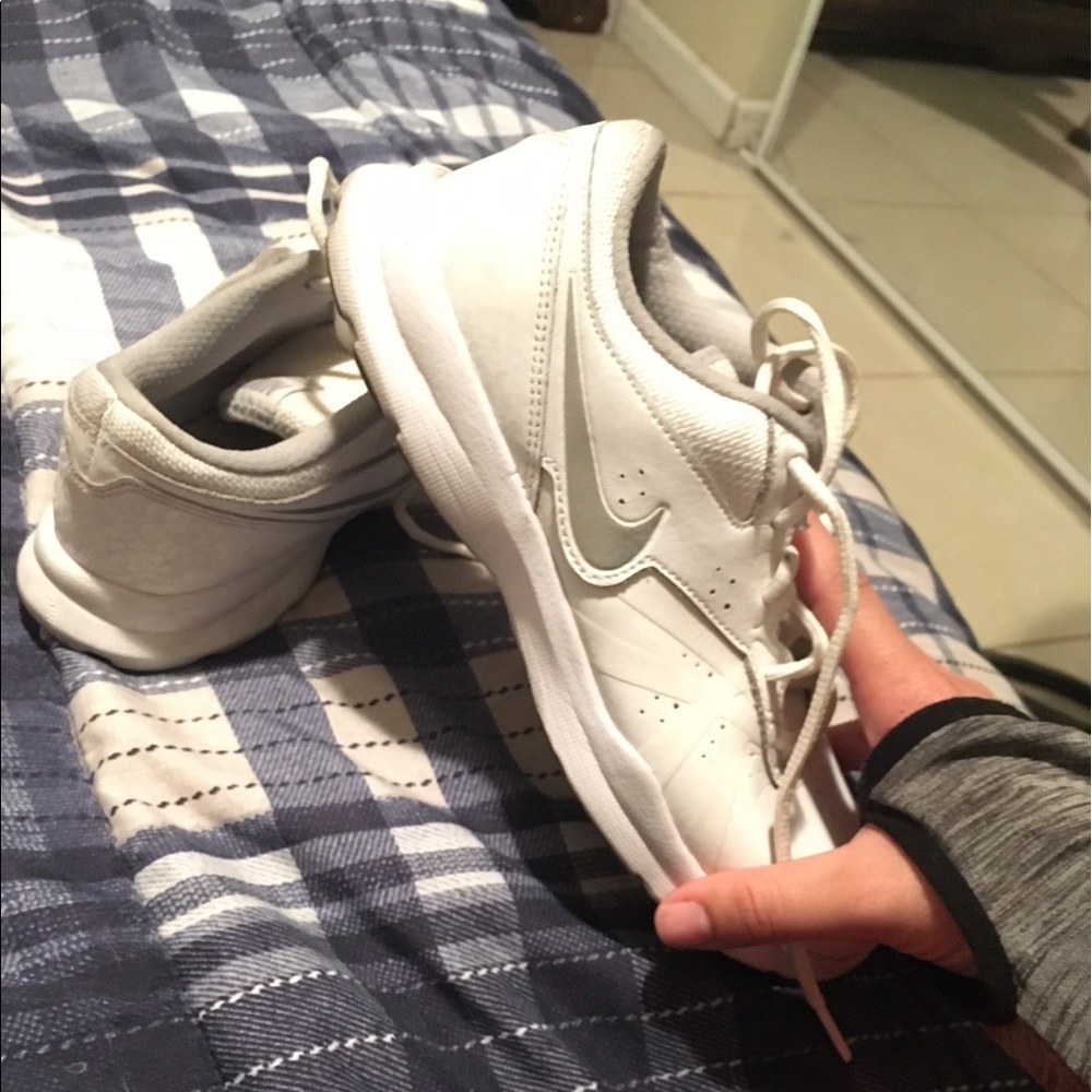 White Nike Core Training Shoes