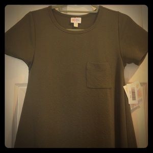Lularoe Carly XXS olive green