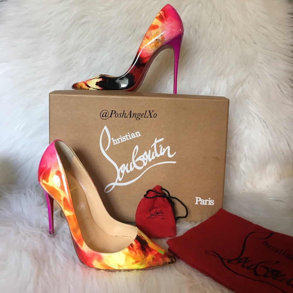 Christian Louboutin So Kate 120 Tie and Dye 35.5