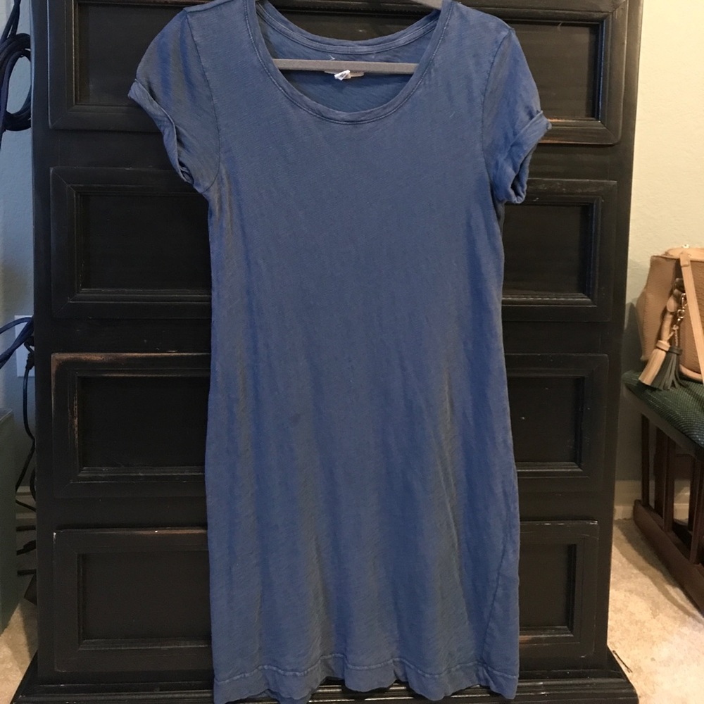 Navy T-Shirt Dress