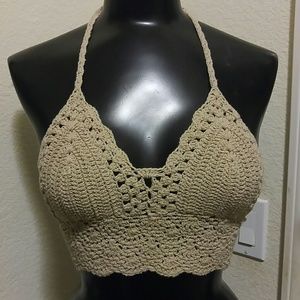 Crochet crop tops