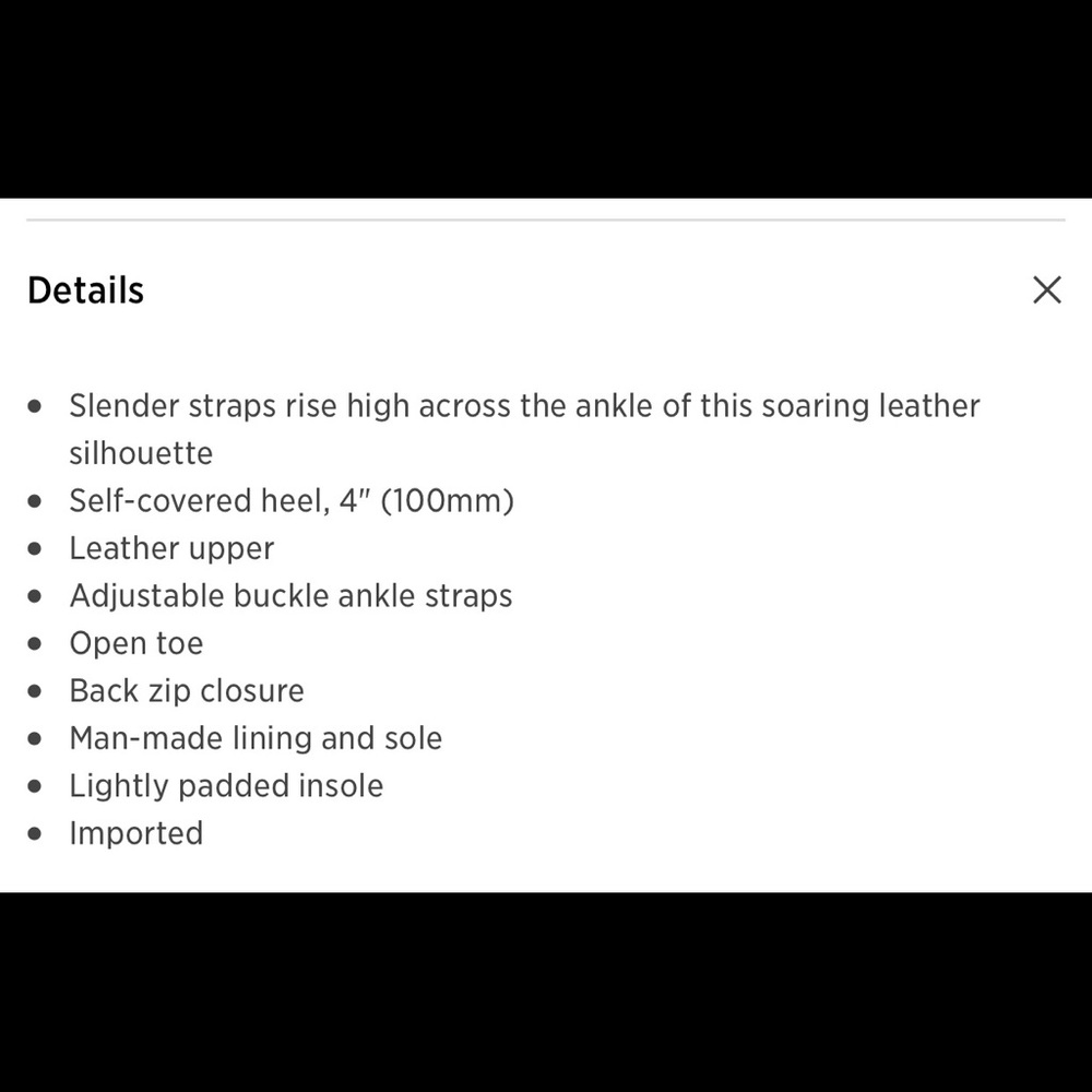 💕NEW BCBGeneration Open Toe Ankle Strap Heels💕 - Picture 5 of 5