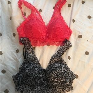 XOXO bralettes