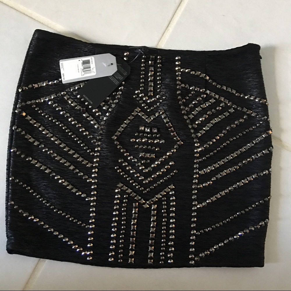 Guess Black Mini-Skirt