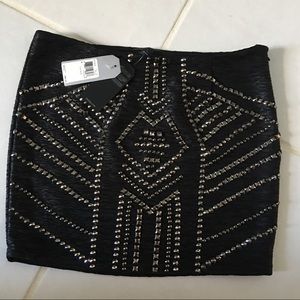 Guess Black Mini-Skirt