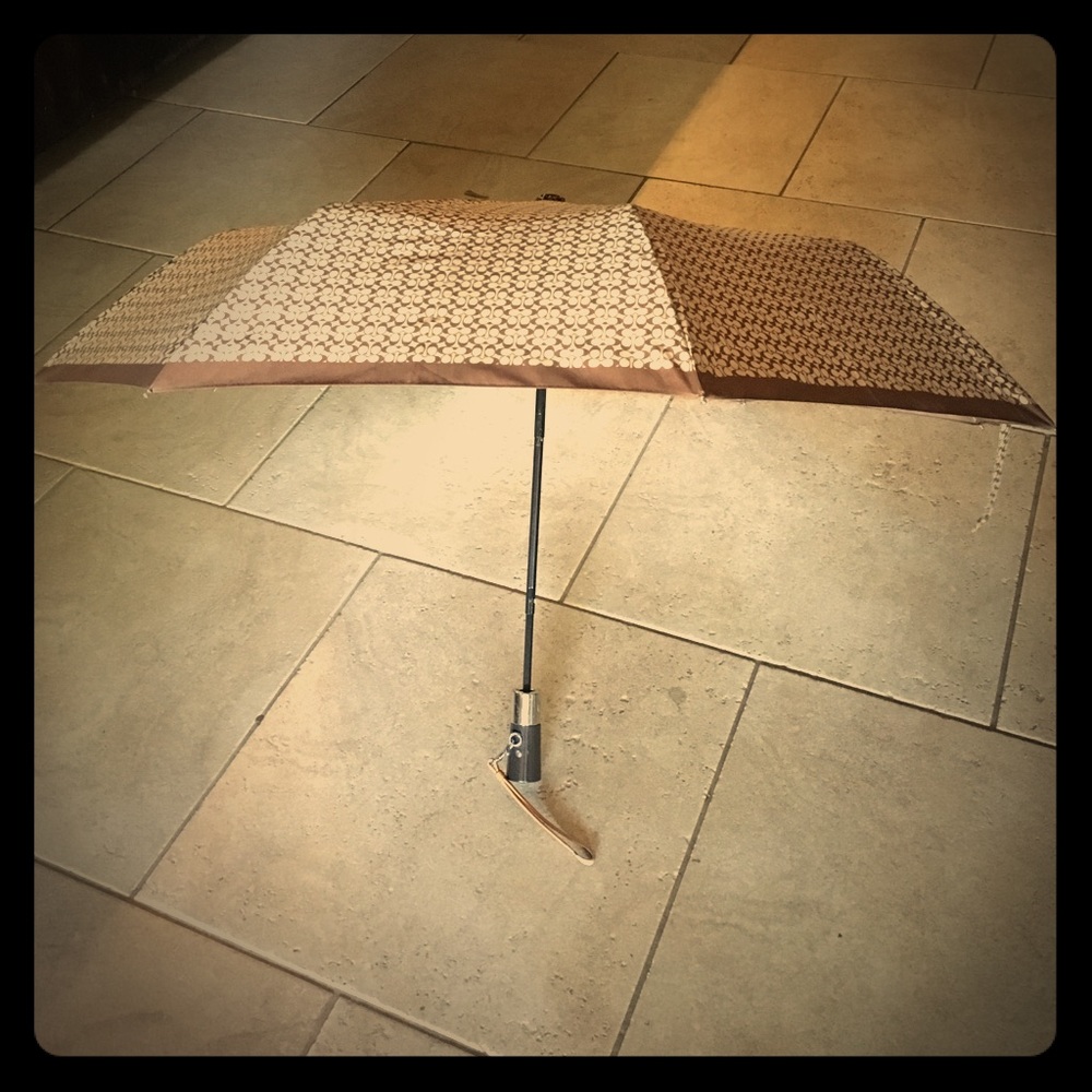 Coach umbrella