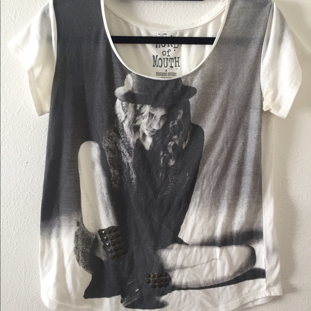 Kesha graphic tee f21