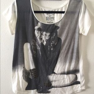Kesha graphic tee f21