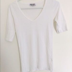 Michael Stars 'The Original Tee" white t-shirt