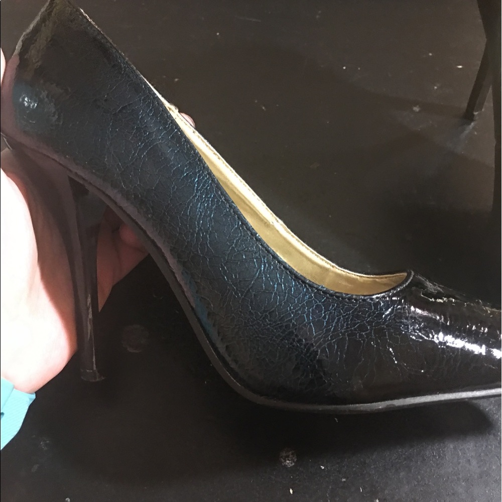Anna Michelle Heels with blue tint