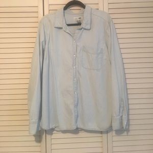Light wash Chambray button up