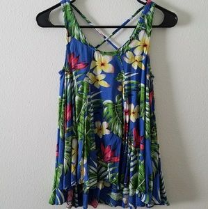 Tropical tank top