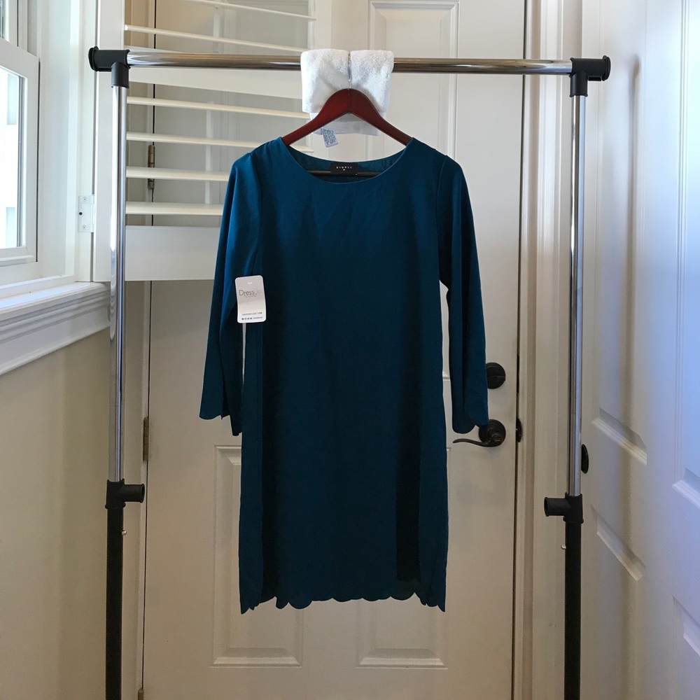 Flowy Blue/Green Dress