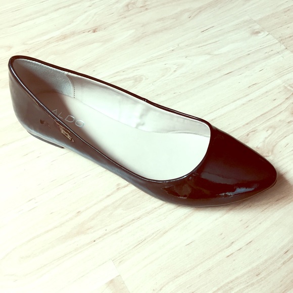 Aldo Shoes - ALDO Black Patent Leather Flats