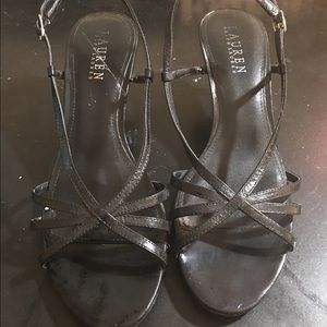 Lauren Ralph Lauren kitten sandal heels