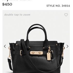 Coach authentic navy blue bran new