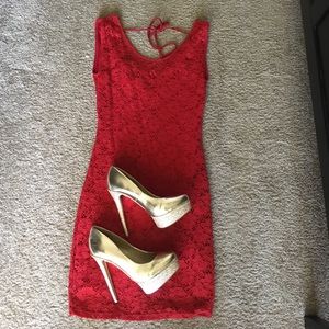 Gold Society 86 heels.