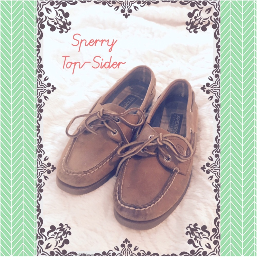 Leather Sperry Top-Sider