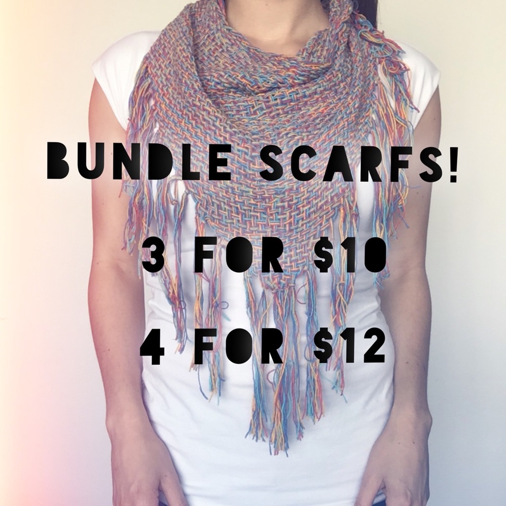 Bundle scarfs and save!