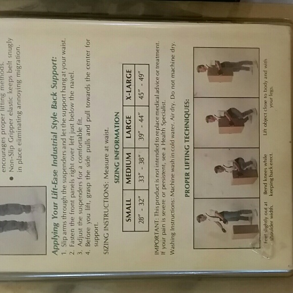 Back brace Support - Picture 2 of 3