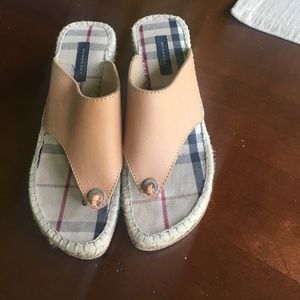 Burberry wedges 37 excellent used condition