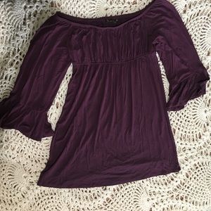 Purple Off the Shoulder Dress🌼