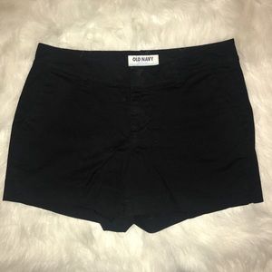 Black Old Navy Chino Shorts