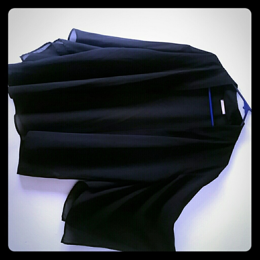 Bat wing chiffon cardigan